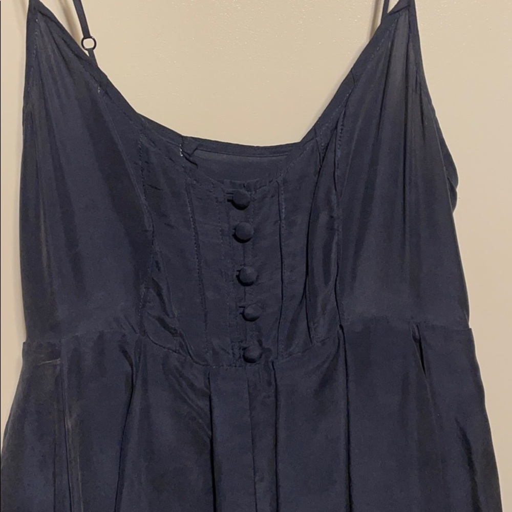 jenny han silk dress Jenny Han Purple Silk Lace Mini Dress